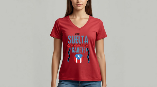Estoy Suelta como Gabete t-shirt