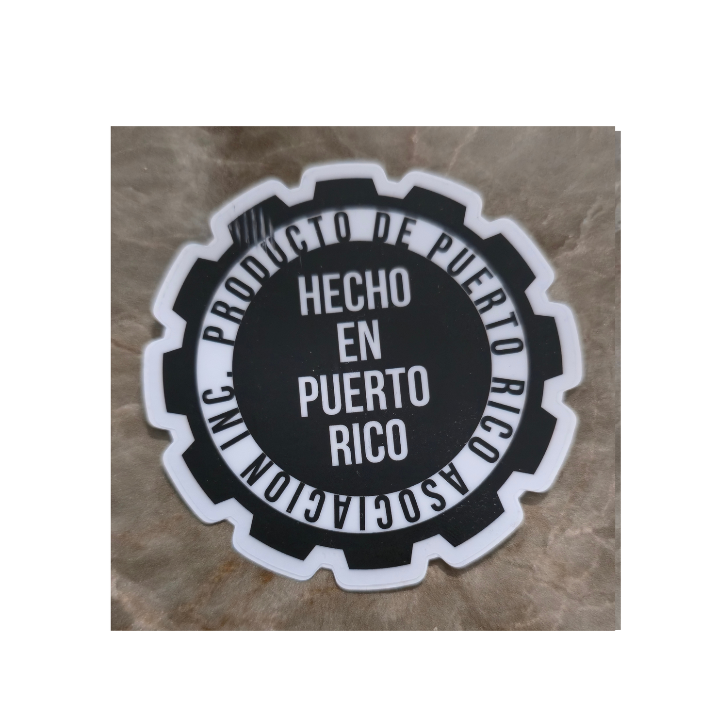 Hecho en Puerto Rico Sticker